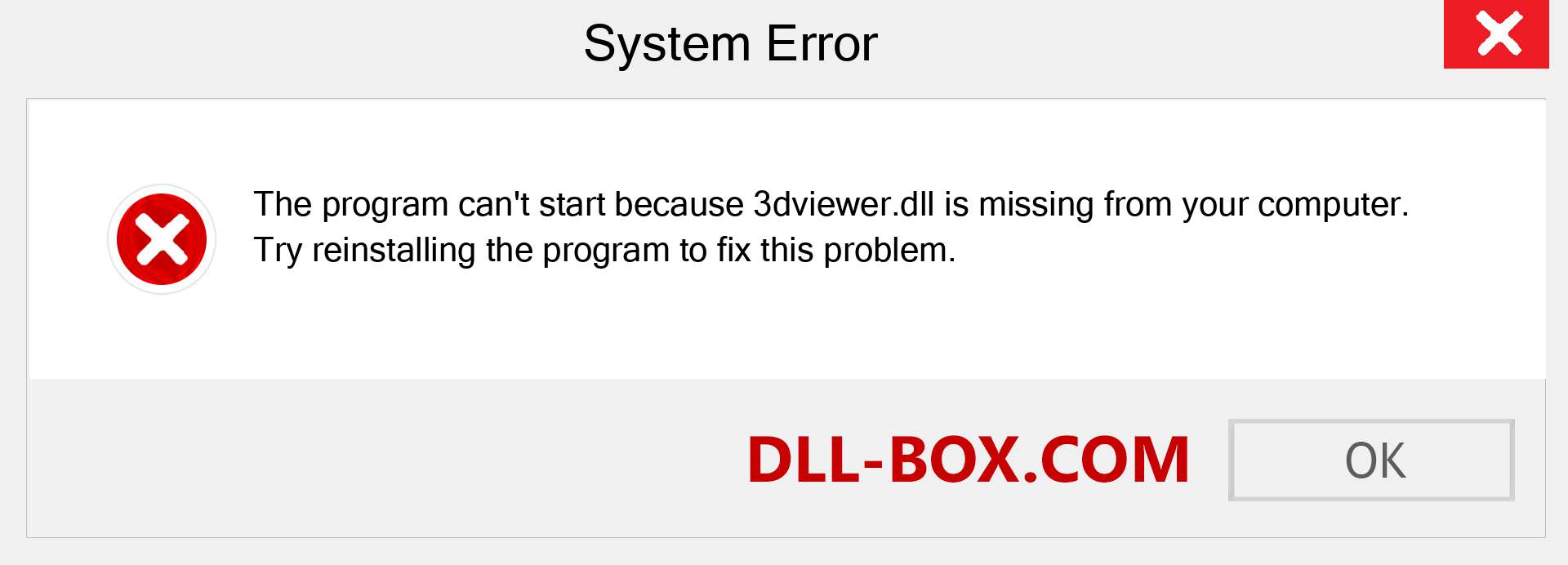  3dviewer.dll file is missing?. Download for Windows 7, 8, 10 - Fix  3dviewer dll Missing Error on Windows, photos, images
